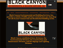 Tablet Screenshot of blackcanyonebs.com